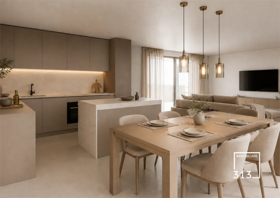 Nuova villa bifamiliare con giardino a Favaro Veneto | Villa 08 – Foto 4 di 7