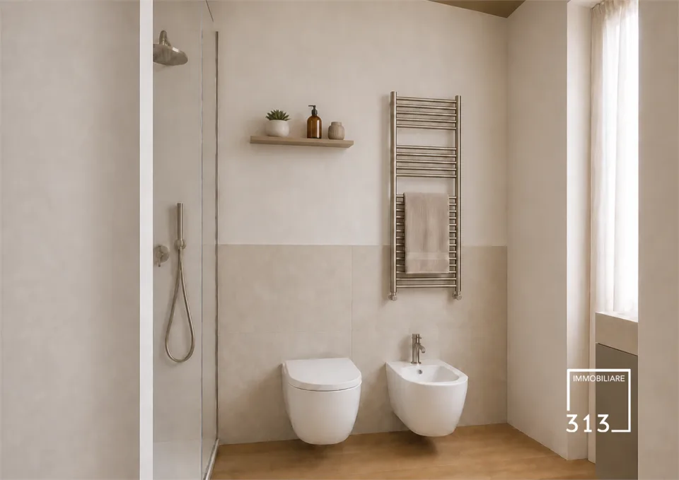 Nuova villa bifamiliare con ampio giardino a Favaro Veneto | Villa 02 – Foto 6 di 8