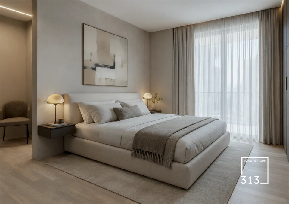 Nuova villa bifamiliare con giardino a Favaro Veneto | Villa 06 – Foto 4 di 8