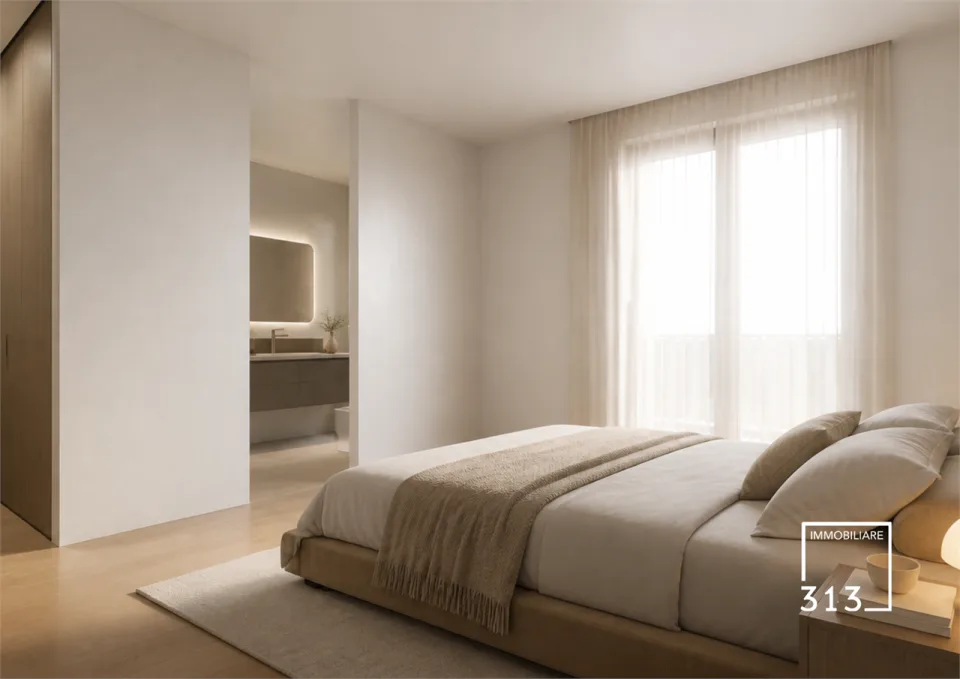 Nuova villa bifamiliare con giardino a Favaro Veneto | Villa 07 – Foto 5 di 7