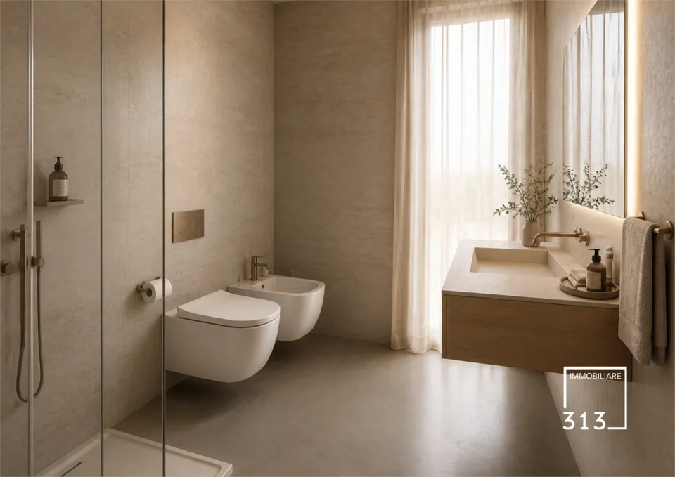 Nuova villa bifamiliare con giardino a Favaro Veneto | Villa 04 – Foto 6 di 8