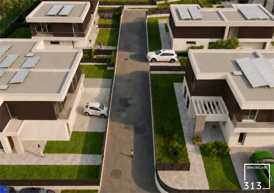 Nuova villa bifamiliare con massima indipendenza e ampio giardino | Villa 10 – Foto 3 di 7