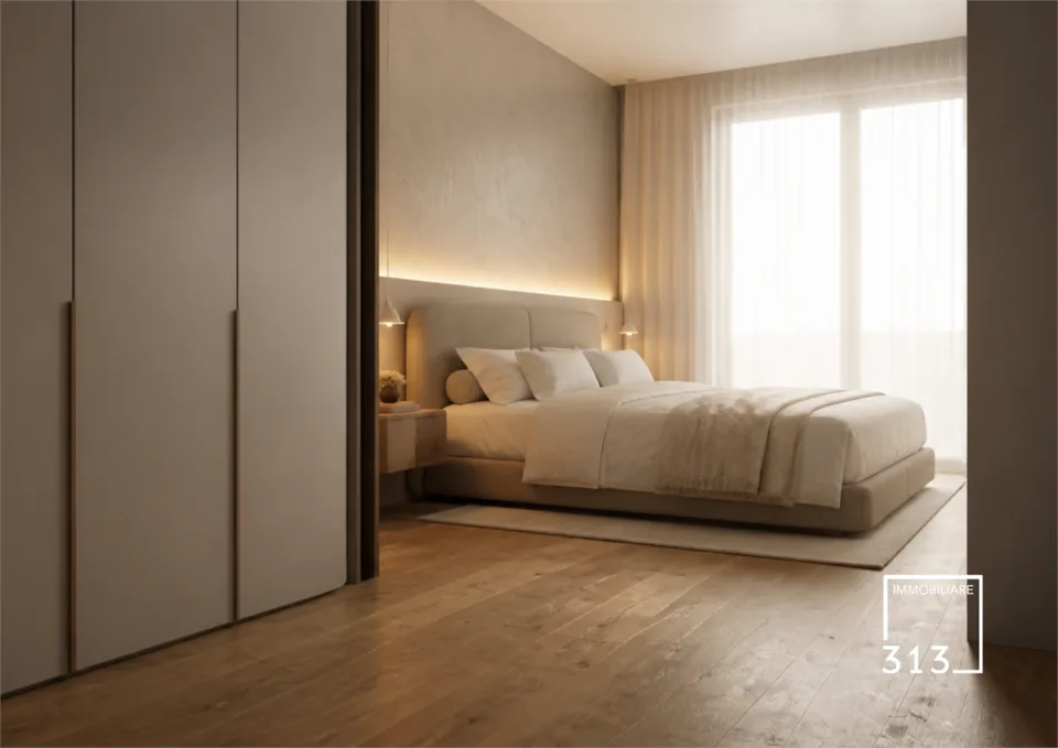 Nuova villa bifamiliare con ampio giardino a Favaro Veneto | Villa 02 – Foto 5 di 8